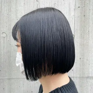 ミディアム カラー パーマ 海外レイヤー 🇺🇸/ヒナコのヘアスタイル