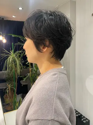 ショート パーマ 伊藤 まみのヘアスタイル