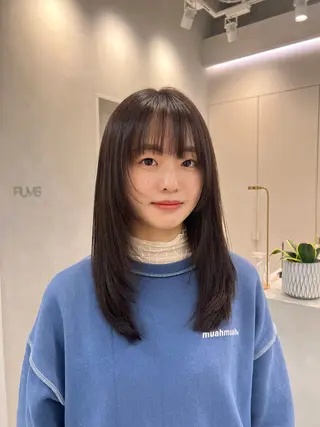ロング カラー FILMS shibuya所属・ayaka 🍀のヘアスタイル