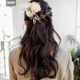 カラー ヘアアレンジ ツイスパ/波巻き対応 メンズ特化　石川愛理のヘアスタイル