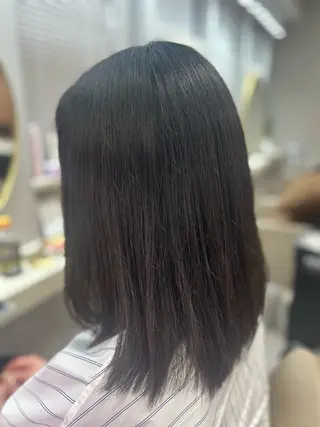 セミロング 池田 太一のヘアスタイル