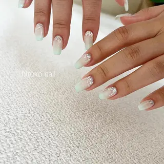ロング ネイル hiroko nailのネイルデザイン