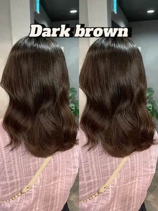 カラー シノダ タイシュウのヘアスタイル