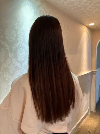 髪質改善カラー ベージュ🤎YUMEのヘアスタイル
