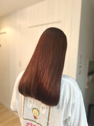 ロング 永原 采夏のヘアスタイル