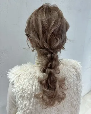 ヘアアレンジ サソウ ユリエ🥥のヘアスタイル