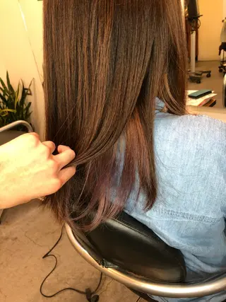 セミロング 村上 楓弥のヘアスタイル