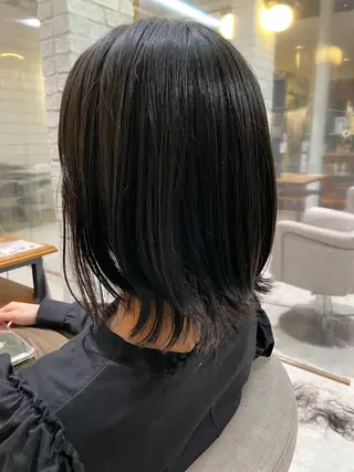 ミディアム Tanaka Aoiのヘアスタイル