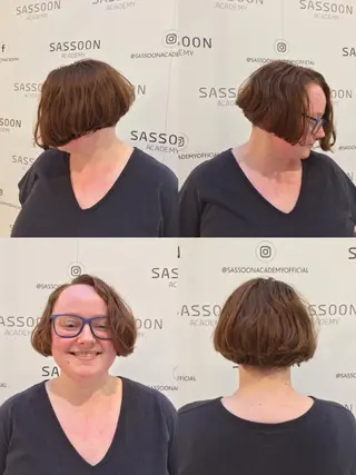 ミディアム 韓・中華美女ヘア 🇰🇷×🇨🇳のヘアスタイル