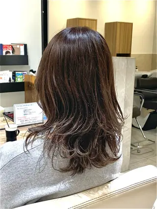 ミディアム m.slashセンター南店所属・東 大介メンズ特化のヘアスタイル