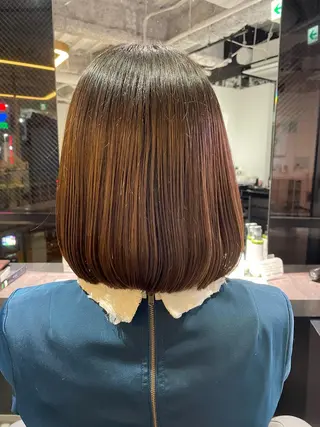 ショート One By The Ect所属・ショート/脱白髪染め ☆宇﨑悠実のヘアスタイル