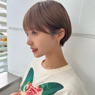 ショート sand yokohama所属・🌟似合わせカット No.1🌟ホノのヘアスタイル