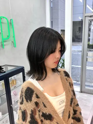 ミディアム cope'u aele所属・【梅田】レイヤー /Miyuki🫧のヘアスタイル