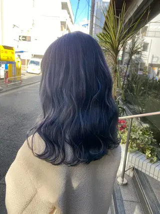 ロング カラー ブリーチ指名No.1 Daikiのヘアスタイル