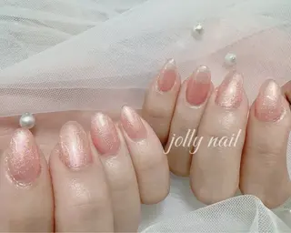 ネイル Jolly チップ長さだしのネイルデザイン