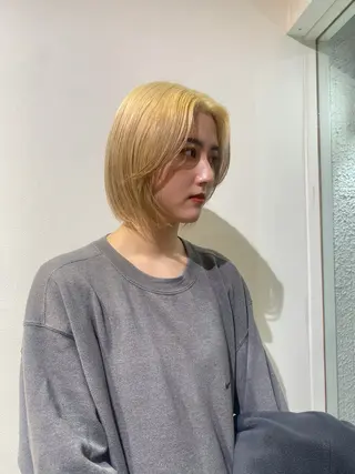 カラー ブリーチ/eye/ カット/ココミ🧚のヘアスタイル