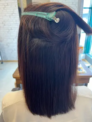 ミディアム 似合わせ/大人 スタイル/yukiのヘアスタイル