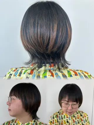 ショート maru.所属・林 小夏のヘアスタイル