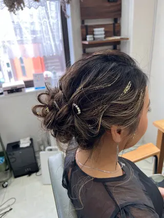 ロング ヘアアレンジ 山室 敬義のヘアスタイル