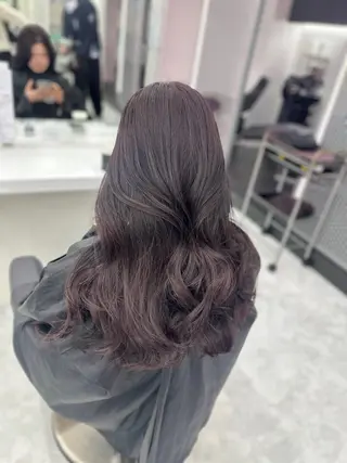 ロング カラー パーマ ヘアアレンジ メンズ キッズ ♥️韓国ヘア レイヤー♥️ゆりのヘアスタイル