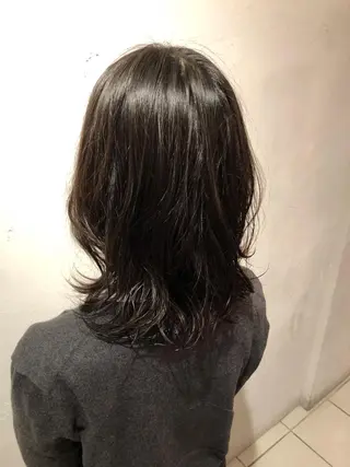 ミディアム パーマ ⚡️メンズ/波巻き/ 片岡篤宣/水戸⚡️のヘアスタイル