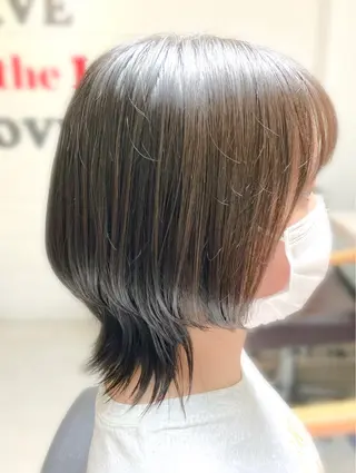 ミディアム RISEHAIRBRAND豊中所属・⭐️こもだ⭐️ ⭐RISEHAIR⭐のヘアスタイル