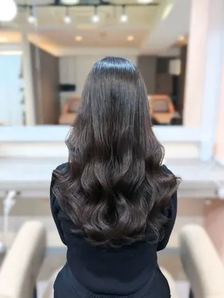 ロング ace share salon所属・韓国風パーマ/ 菅沼 成郷のヘアスタイル