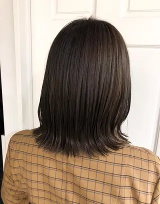 ミディアム カラー 🌟透明感カラー🤍 🩵🌟金子直美🧸のヘアスタイル