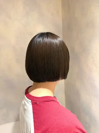 ショート レイヤー✂️ ハイトーン💖モテ髪のヘアスタイル
