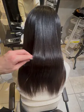 ロング ハルキ/表参道/ 綺麗め/大人上品のヘアスタイル