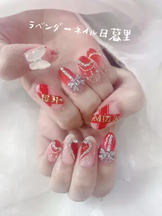 ネイル ラベンダー💖日暮里 ルル💖ネイルのネイルデザイン