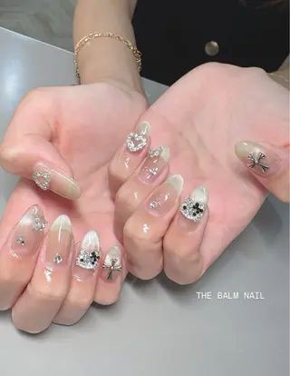 ネイル 艶/マグネット/網紅 /韓国/岩下りほのネイルデザイン