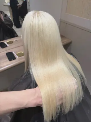 ロング カラー 🦄ハイトーンカラー 🦄まるおしょうのヘアスタイル