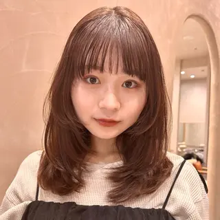 ミディアム 🍒ばばみさき/ マンツーマン施術🍒のヘアスタイル