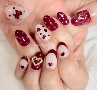 ネイル infinity skyのネイルデザイン