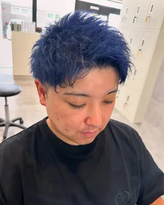 ショート Bleachi 大宮West所属・鈴木拓也 メンズカットのヘアスタイル