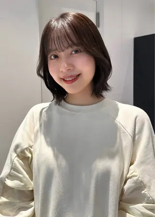 ショート 横田 七美のヘアスタイル