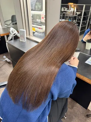ロング カラー 中谷 あずみのヘアスタイル