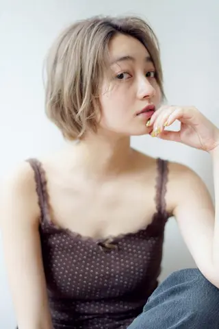 ショート 髪質改善 eclargeKOHのヘアスタイル