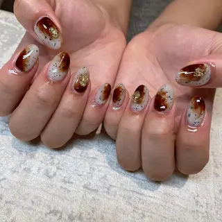 ネイル among アマン所属・lecoa_ kana／amongのネイルデザイン