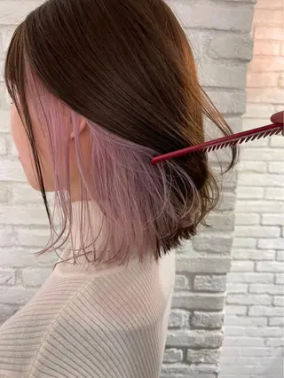 カラー 韓国ヘア/艶カラー /田中悠佑のヘアスタイル