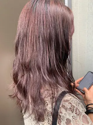 ロング カラー 🌼sunc HINAMI🌼のヘアスタイル