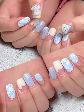 メンズ ネイル Bloom スカルプ専門店のネイルデザイン