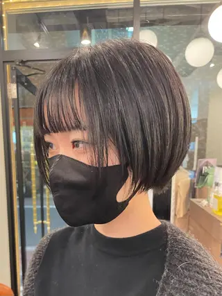 ショート ヨシダ ジュンのヘアスタイル