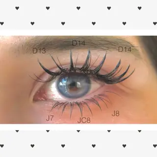 マツエク・マツパ Vero  〜private  eyelash salon〜所属・プロ施術★完全 個室VeroＭaiのマツエク・マツパデザイン
