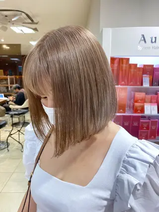 ミディアム カラー ブリーチ指名No.1 Daikiのヘアスタイル