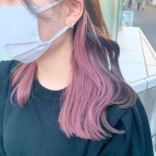 セミロング カラー レイヤー/透明感 カラー🌿KANTAのヘアスタイル