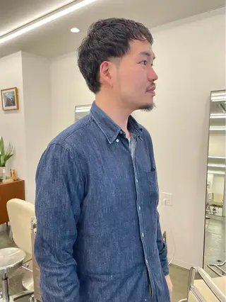 ショート パーマ pole所属・【pole】 minaのヘアスタイル