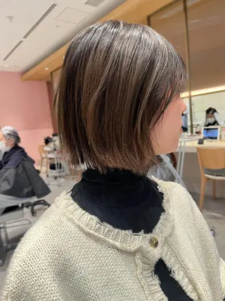 ショート カラー レイヤー専門家 ダブルカラー修のヘアスタイル