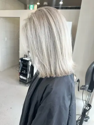 ミディアム 井上 一平のヘアスタイル